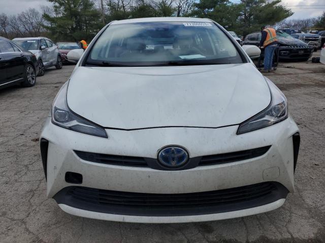 JTDKARFU4L3126370 - 2020 TOYOTA PRIUS L WHITE photo 5