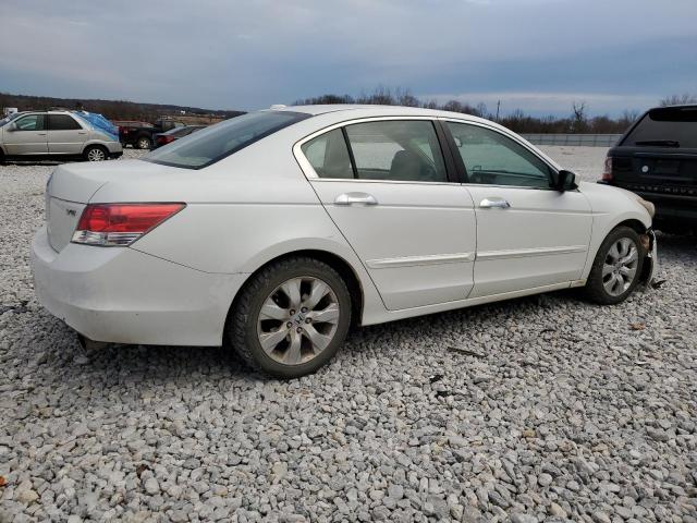 1HGCP36879A045923 - 2009 HONDA ACCORD EXL WHITE photo 3