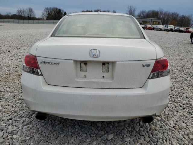 1HGCP36879A045923 - 2009 HONDA ACCORD EXL WHITE photo 6