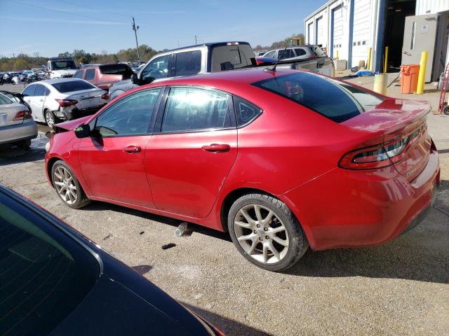 1C3CDFBA7DD268301 - 2013 DODGE DART SXT RED photo 2