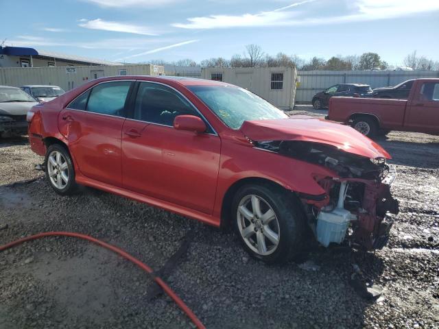 4T1BK46K87U047438 - 2007 TOYOTA CAMRY LE RED photo 4