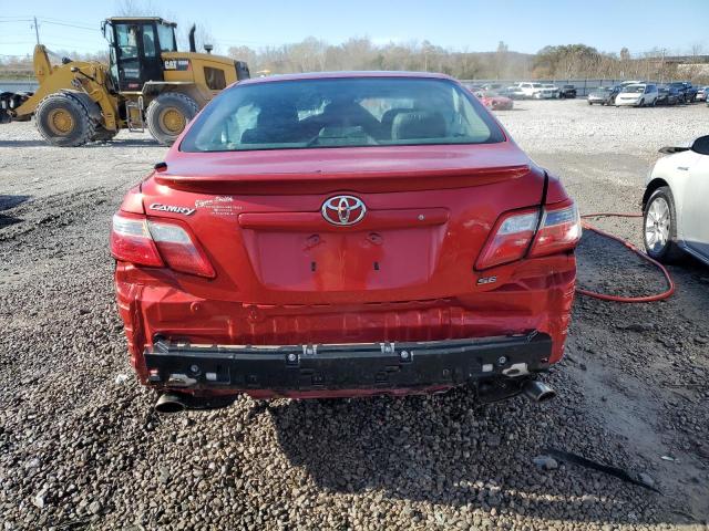 4T1BK46K87U047438 - 2007 TOYOTA CAMRY LE RED photo 6