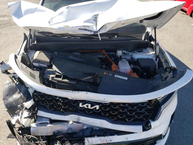 KNDRH4LG1P5142175 - 2023 KIA SORENTO EX WHITE photo 12