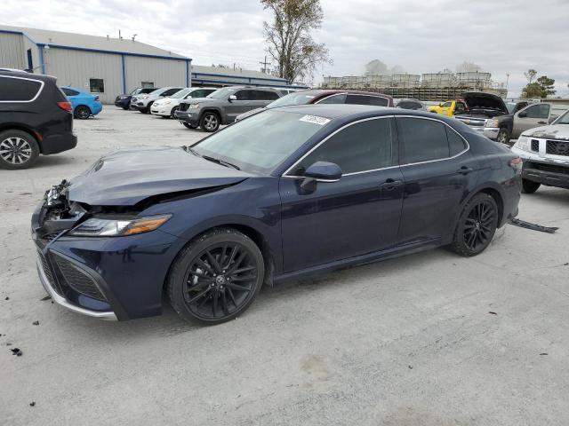 4T1K61AK6NU718211 - 2022 TOYOTA CAMRY XSE BLUE photo 1