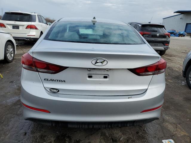 KMHD84LF6HU381063 - 2017 HYUNDAI ELANTRA SE SILVER photo 6