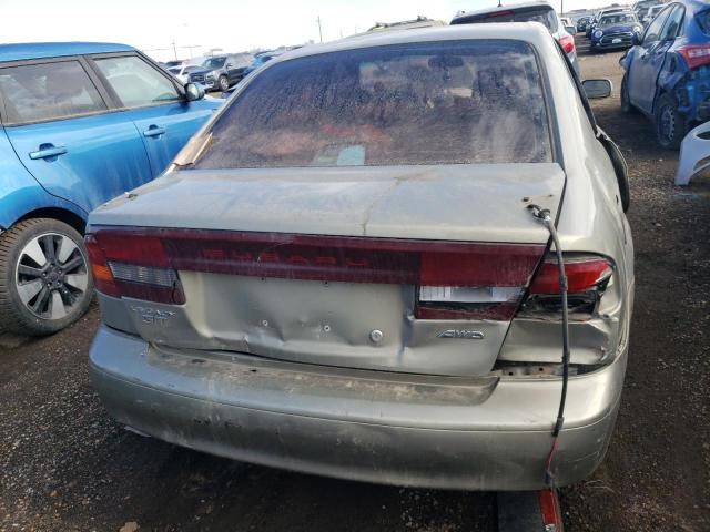 4S3BE645827206180 - 2002 SUBARU LEGACY GT GOLD photo 6