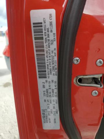 1C6RR6LTXKS573167 - 2019 RAM 1500 CLASS SLT RED photo 12