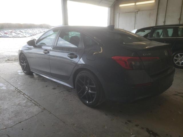 2HGFE2F56NH510691 - 2022 HONDA CIVIC SPORT ნაცრისფერი ფოტო 2