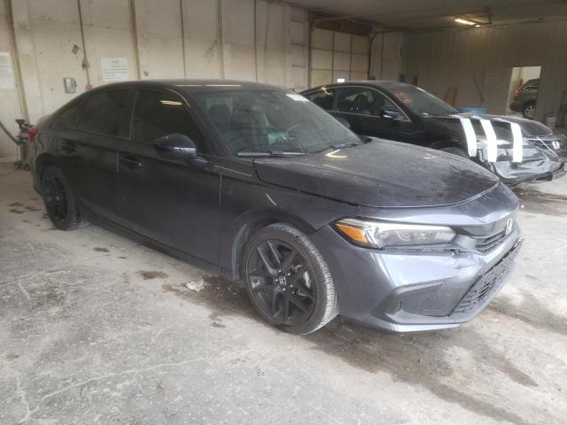 2HGFE2F56NH510691 - 2022 HONDA CIVIC SPORT ნაცრისფერი ფოტო 4