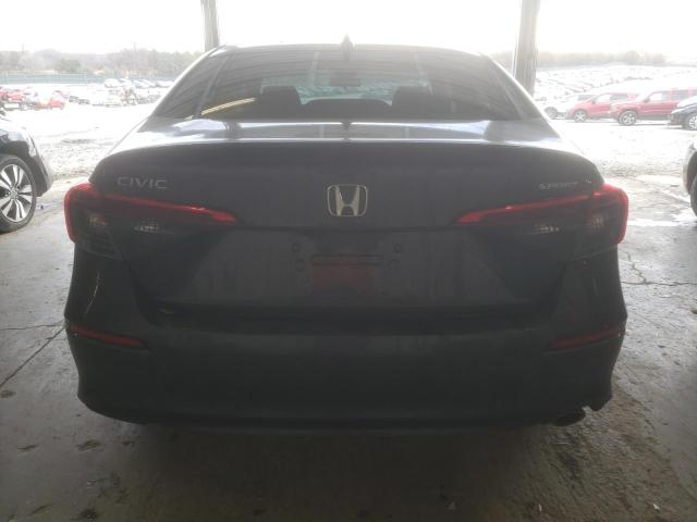 2HGFE2F56NH510691 - 2022 HONDA CIVIC SPORT ნაცრისფერი ფოტო 6