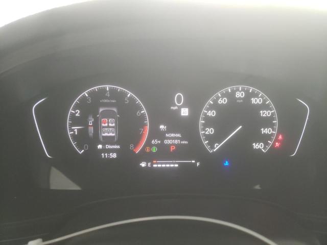 2HGFE2F56NH510691 - 2022 HONDA CIVIC SPORT ნაცრისფერი ფოტო 9