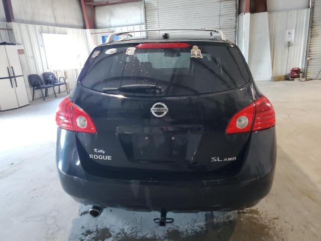 JN8AS5MV7AW601121 - 2010 NISSAN ROGUE S BLACK photo 6