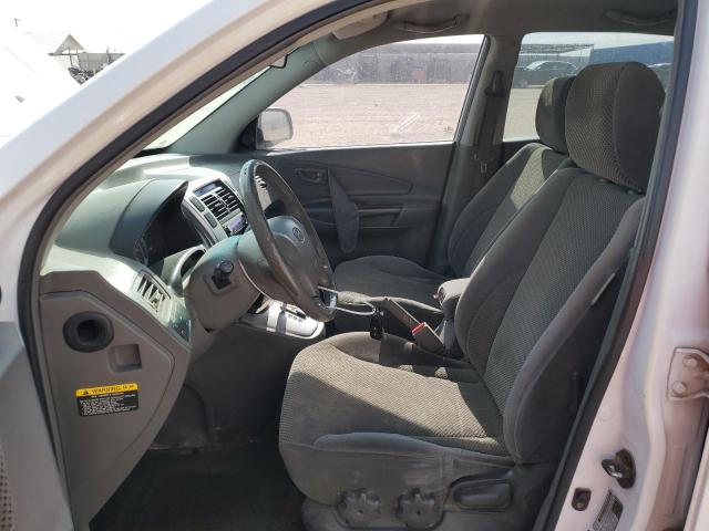 KM8JN12D97U615592 - 2007 HYUNDAI TUCSON SE WHITE photo 7