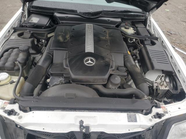 WDBFA68F0YF190280 - 2000 MERCEDES-BENZ SL 500 WHITE photo 11