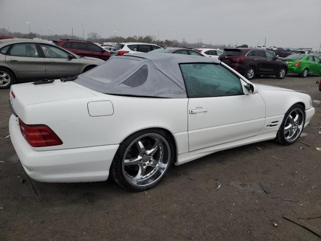 WDBFA68F0YF190280 - 2000 MERCEDES-BENZ SL 500 WHITE photo 3