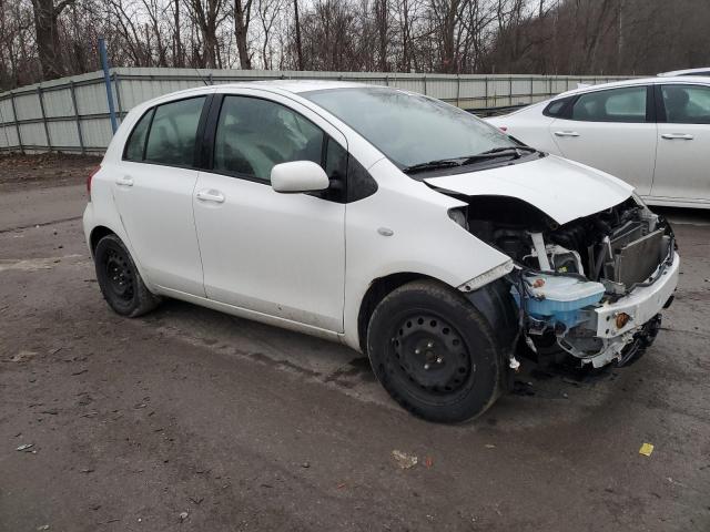 JTDKT4K32A5318382 - 2010 TOYOTA YARIS WHITE photo 4