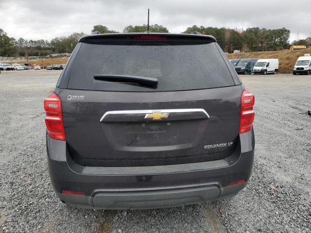 2GNALCEK2G6192196 - 2016 CHEVROLET EQUINOX LT GRAY photo 6