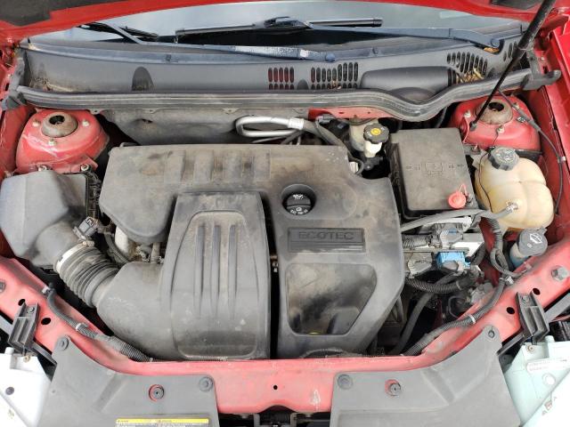 1G1AK12F757648660 - 2005 CHEVROLET COBALT RED photo 11