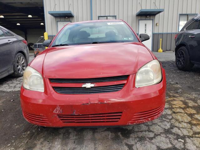 1G1AK12F757648660 - 2005 CHEVROLET COBALT RED photo 5