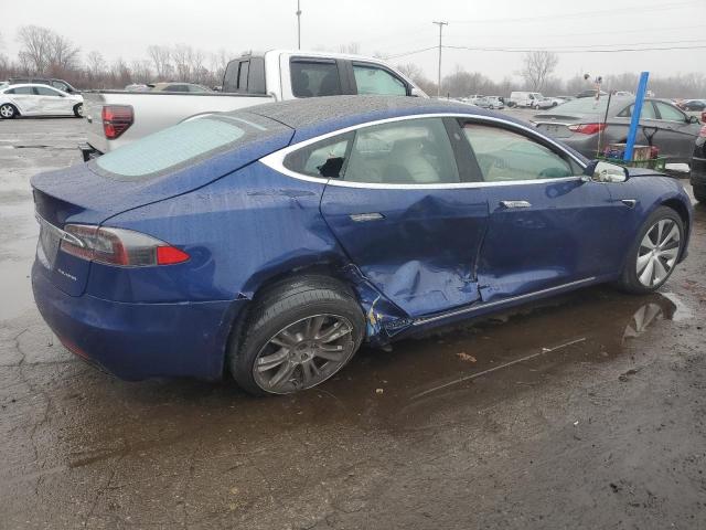 5YJSA1E24LF411199 - 2020 TESLA MODEL S BLUE photo 3