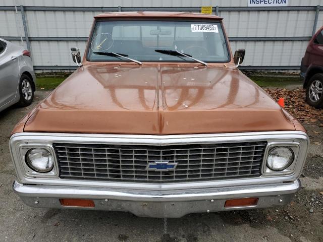 CE141Z634284 - 1971 CHEVROLET C10 ORANGE photo 5