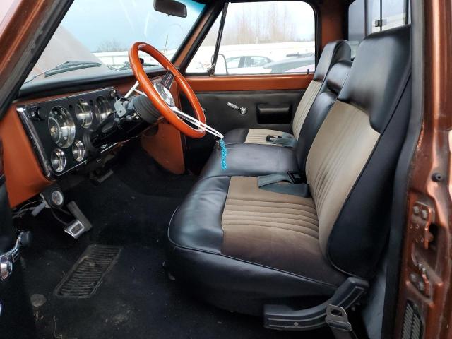 CE141Z634284 - 1971 CHEVROLET C10 ORANGE photo 7