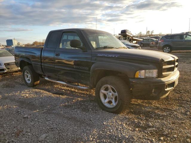 1B7HF13Z4YJ123310 - 2000 DODGE RAM 1500 BLACK photo 4