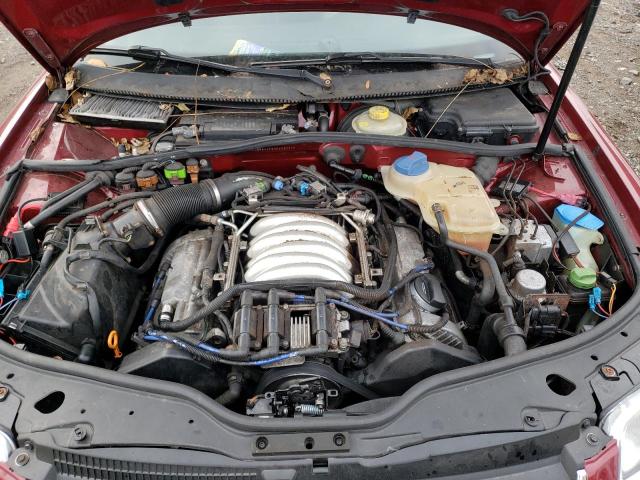 WVWRH63B81P298337 - 2001 VOLKSWAGEN PASSAT GLX Bordo foto 11