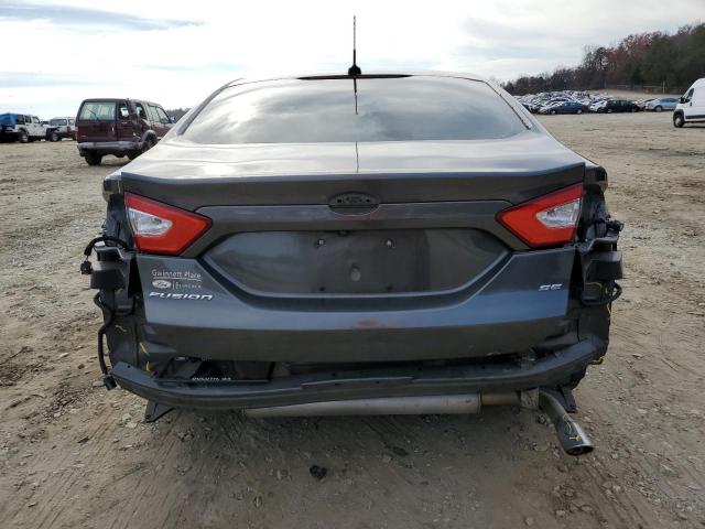 3FA6P0H7XGR101747 - 2016 FORD FUSION SE GRAY photo 6