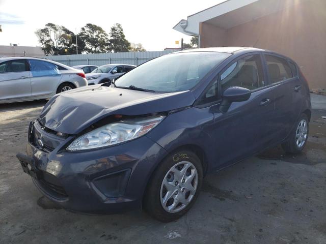 3FADP4TJ6DM111380 - 2013 FORD FIESTA S GRAY photo 1