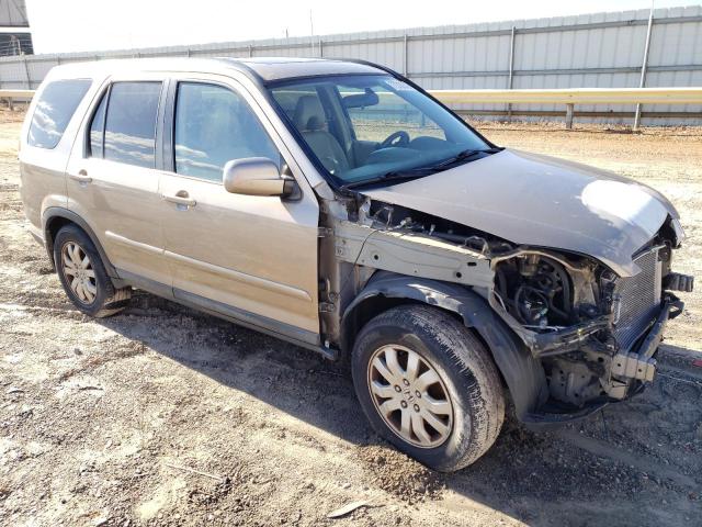 SHSRD78916U431540 - 2006 HONDA CR-V SE TAN photo 4