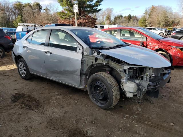 2T1BURHE6EC051582 - 2014 TOYOTA COROLLA L SILVER photo 4