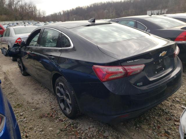 1G1ZD5STXLF103260 - 2020 CHEVROLET MALIBU LT BLACK photo 2