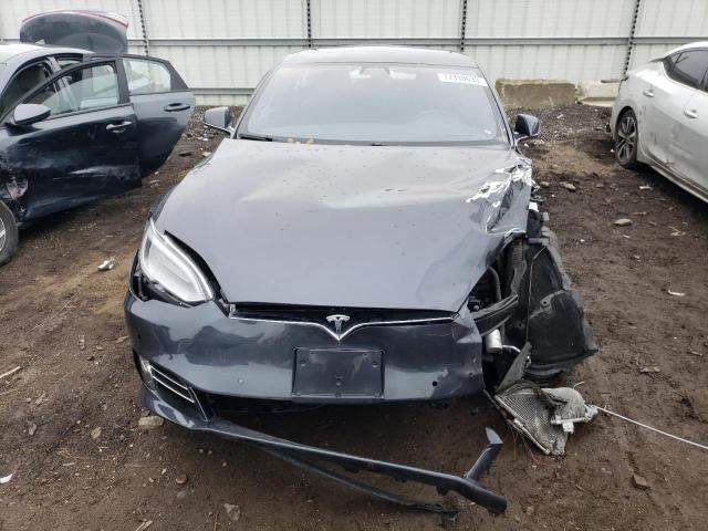5YJSA1E2XJF281023 - 2018 TESLA MODEL S შავი ფოტო 5