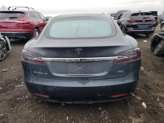 5YJSA1E2XJF281023 - 2018 TESLA MODEL S შავი ფოტო 6