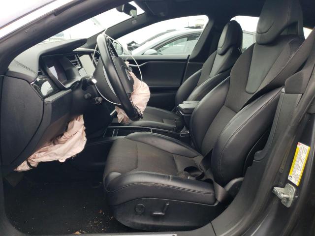 5YJSA1E2XJF281023 - 2018 TESLA MODEL S შავი ფოტო 7