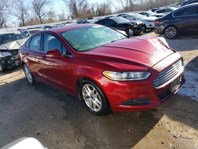 1FA6P0H78G5105928 - 2016 FORD FUSION SE RED photo 4