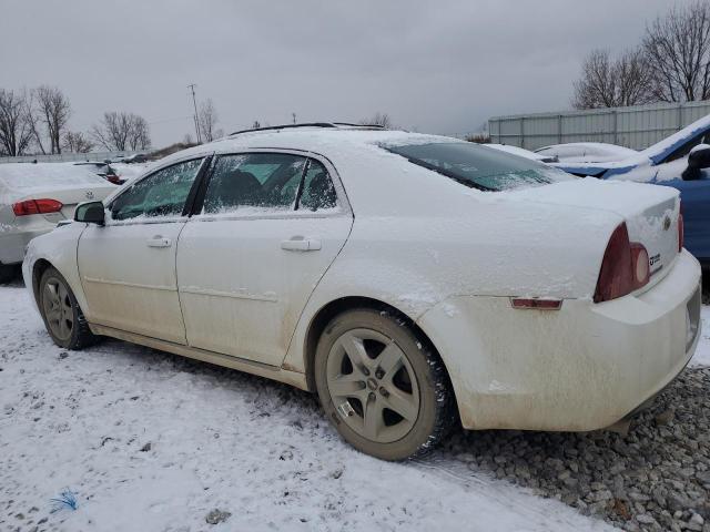 1G1ZC5EB0AF133855 - 2010 CHEVROLET MALIBU 1LT WHITE photo 2