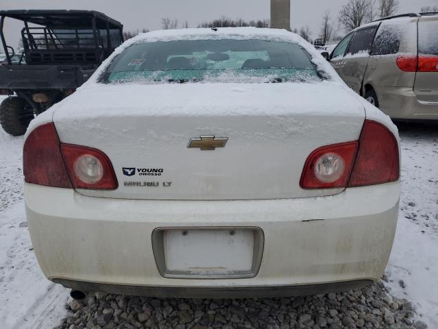 1G1ZC5EB0AF133855 - 2010 CHEVROLET MALIBU 1LT WHITE photo 6