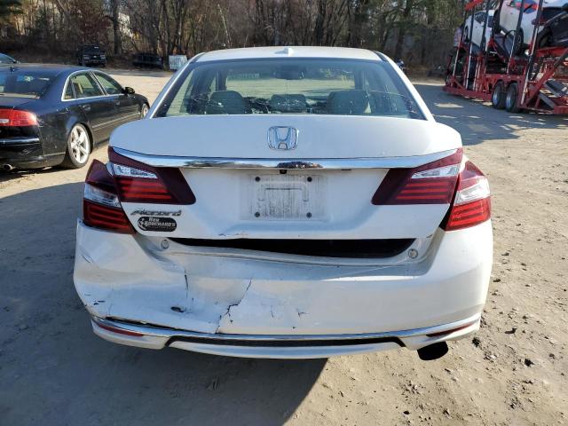 1HGCR2F94GA118157 - 2016 HONDA ACCORD EXL WHITE photo 6