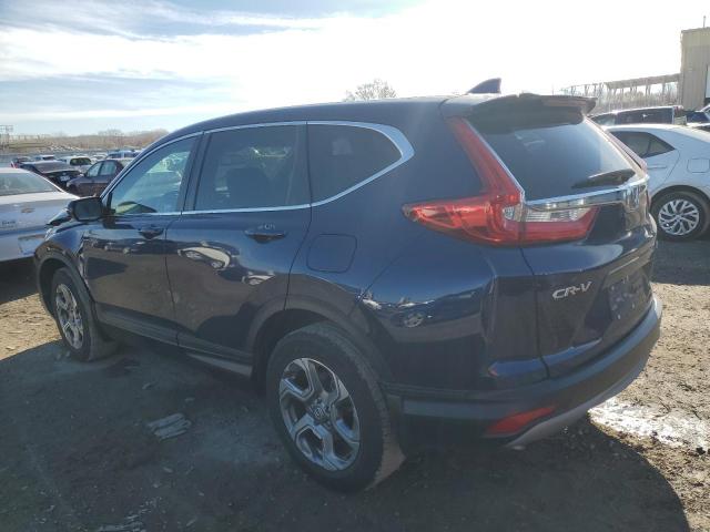 7FARW2H88JE049448 - 2018 HONDA CR-V EXL BLUE photo 2