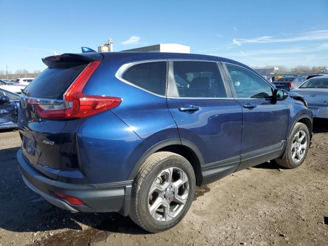 7FARW2H88JE049448 - 2018 HONDA CR-V EXL BLUE photo 3