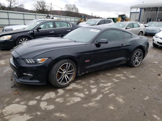 1FA6P8TH0G5298672 - 2016 FORD MUSTANG BLACK photo 1