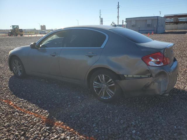 JN1CV6AP0AM402269 - 2010 INFINITI G37 BASE GRAY photo 2