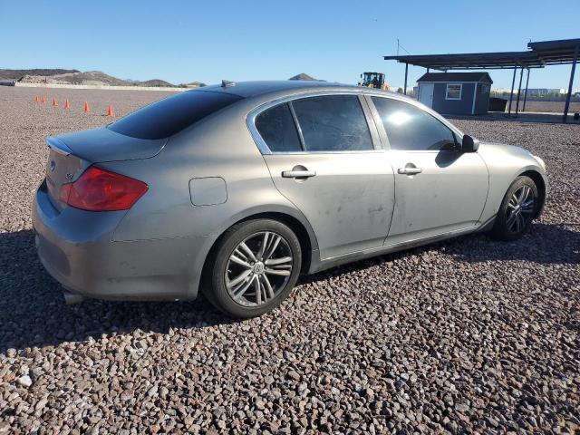 JN1CV6AP0AM402269 - 2010 INFINITI G37 BASE GRAY photo 3