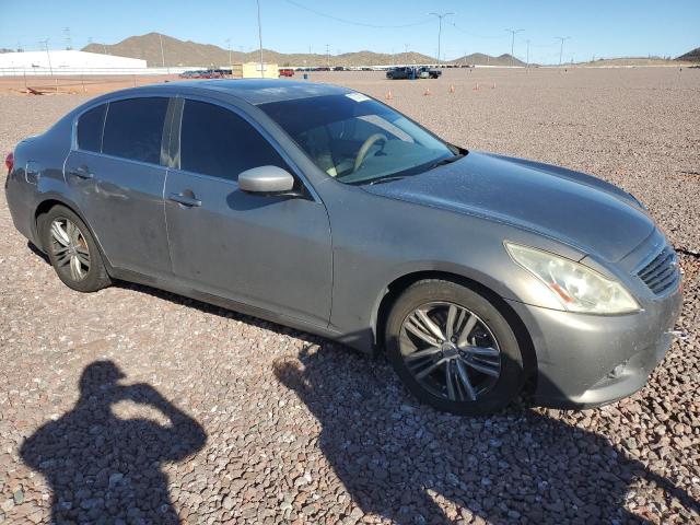 JN1CV6AP0AM402269 - 2010 INFINITI G37 BASE GRAY photo 4