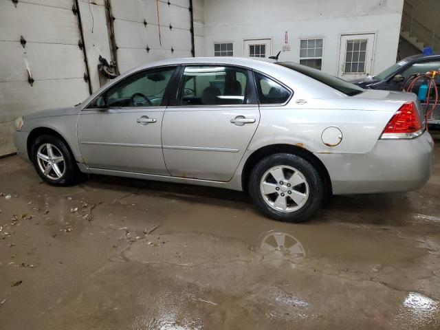 2G1WT58K081299163 - 2008 CHEVROLET IMPALA LT SILVER photo 2