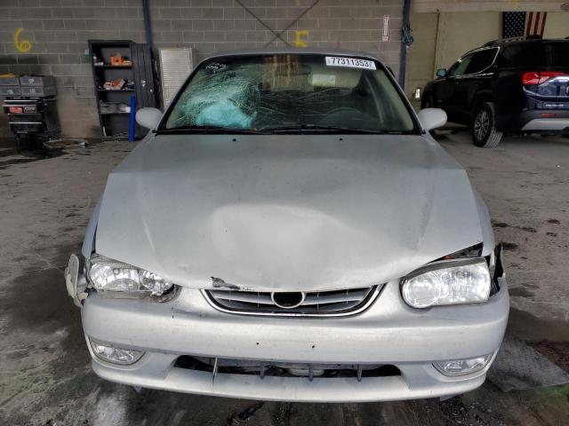 2T1BR12E42C576499 - 2002 TOYOTA COROLLA CE SILVER photo 5