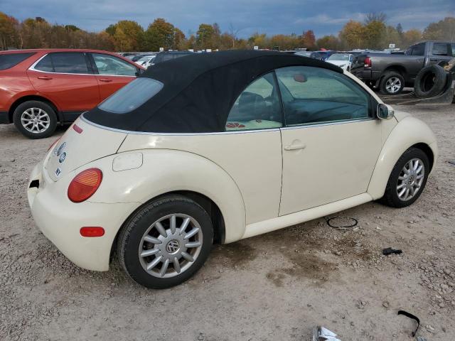 3VWCM31Y55M316678 - 2005 VOLKSWAGEN NEW BEETLE GLS CREAM photo 3