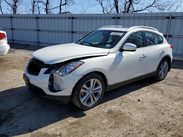 JN1BJ0HR3FM771839 - 2015 INFINITI QX50 WHITE photo 1